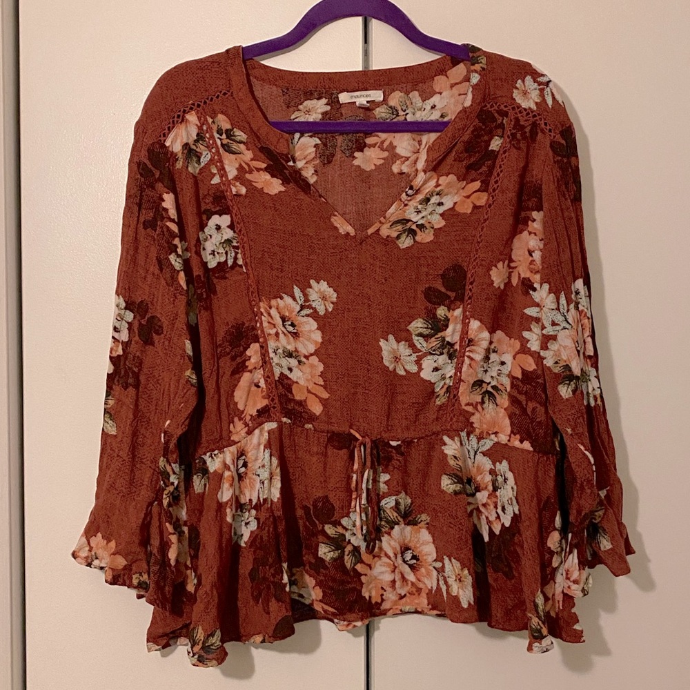 Peplum top